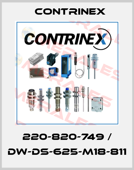 220-820-749 / DW-DS-625-M18-811 Contrinex