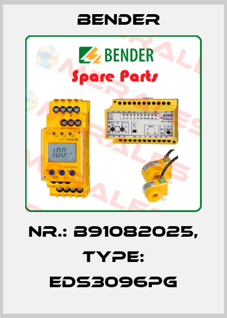 Nr.: B91082025, Type: EDS3096PG Bender