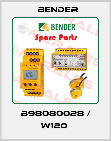 B98080028 / W120  Bender
