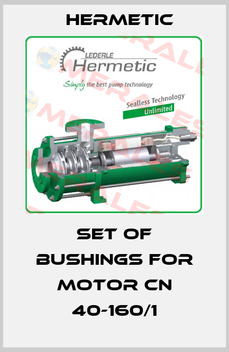 set of bushings for motor CN 40-160/1 Hermetic