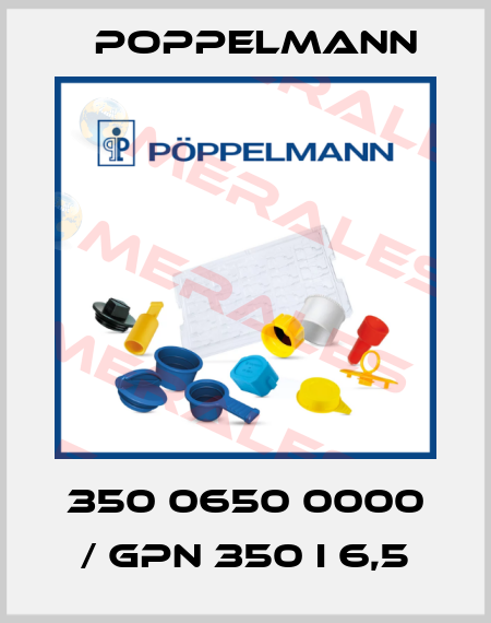 350 0650 0000 / GPN 350 I 6,5 Poppelmann