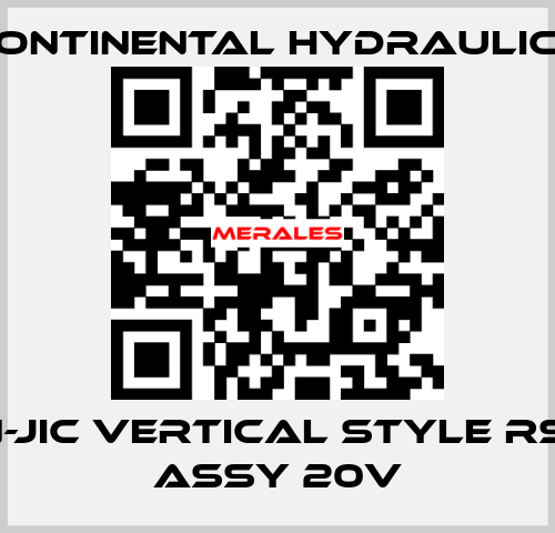 NDN-JIC VERTICAL STYLE RSVR ASSY 20V Continental Hydraulics