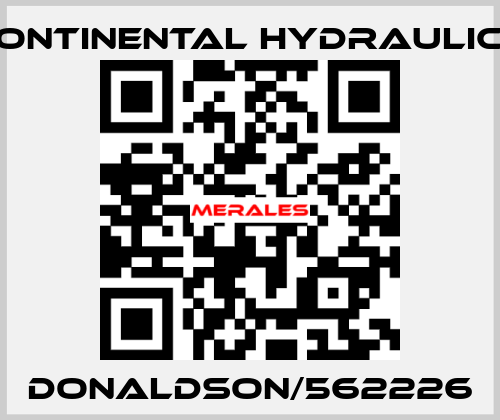 DONALDSON/562226 Continental Hydraulics