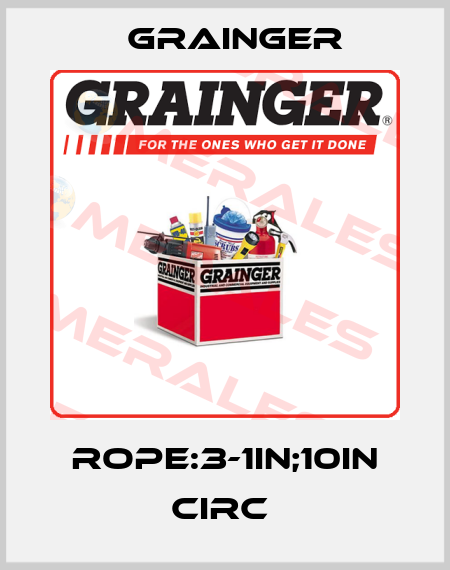 ROPE:3-1IN;10IN CIRC  Grainger