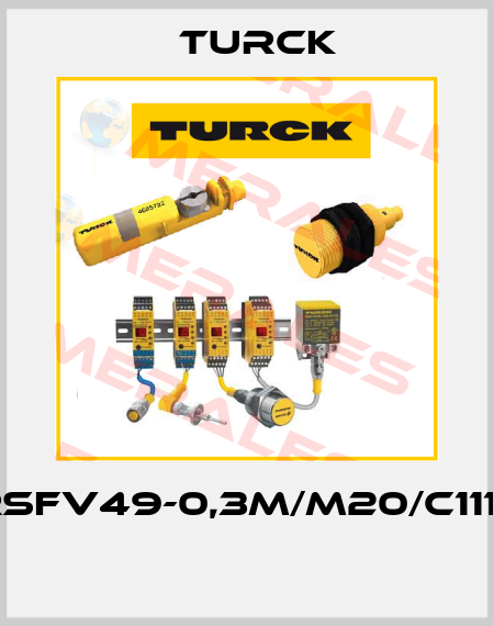 RSFV49-0,3M/M20/C1117  Turck