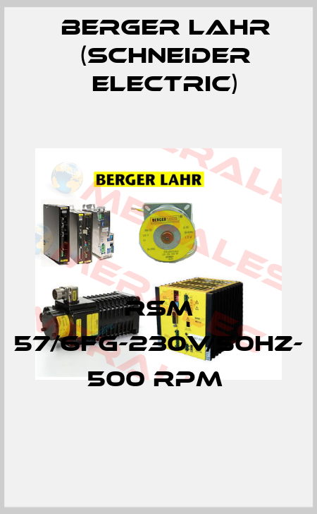 RSM 57/6FG-230V/50HZ- 500 RPM  Berger Lahr (Schneider Electric)