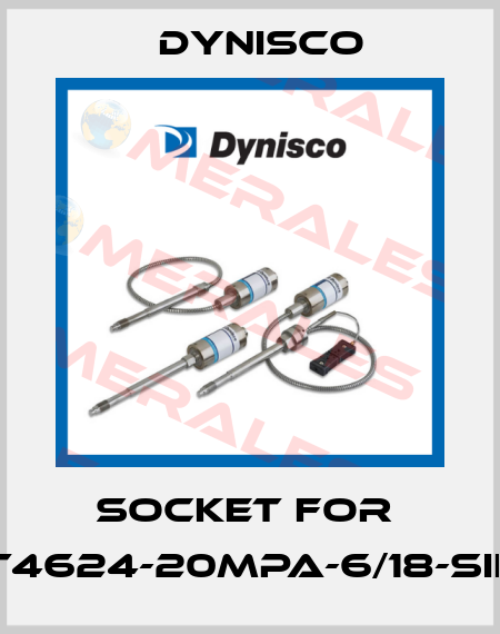 socket for  PT4624-20MPA-6/18-SIL2 Dynisco