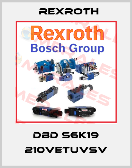 DBD S6K19 210VETUVSV Rexroth