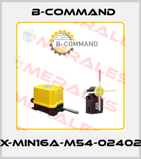 RX-MIN16A-M54-02402S B-COMMAND