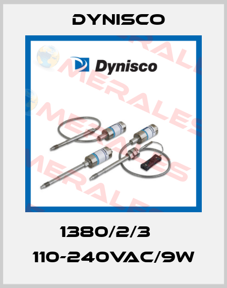 1380/2/3    110-240vac/9w Dynisco