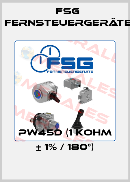 PW45D (1 kOhm ± 1% / 180°) FSG Fernsteuergeräte