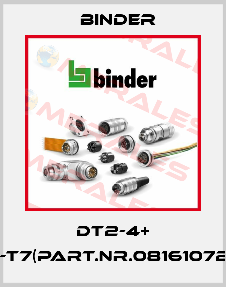 DT2-4+ [MSD-T7(PART.NR.08161072227)] Binder