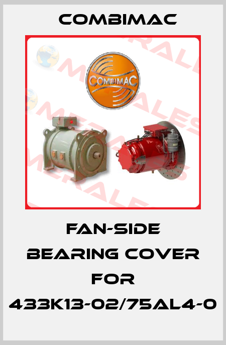 Fan-side bearing cover for 433K13-02/75AL4-0 Combimac
