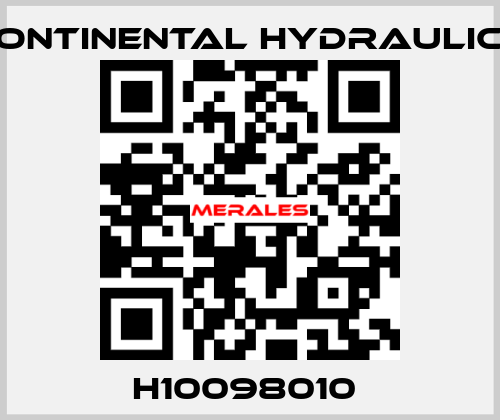 H10098010  Continental Hydraulics