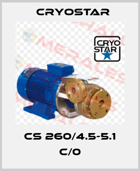 CS 260/4.5-5.1 C/0 CryoStar