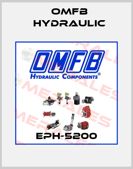 EPH-5200 OMFB Hydraulic