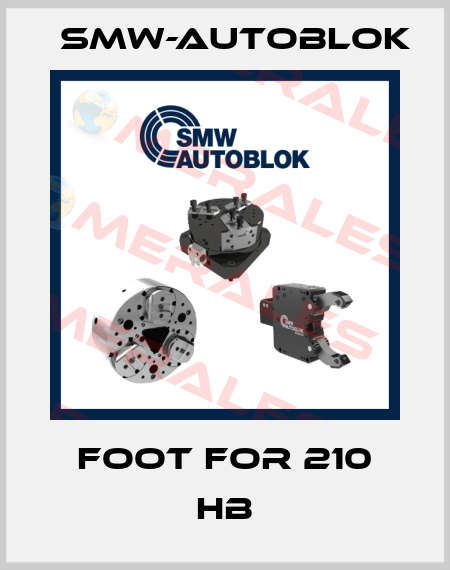 foot for 210 HB Smw-Autoblok
