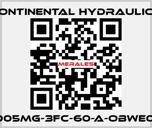 VED05MG-3FC-60-A-OBWE0D-E Continental Hydraulics