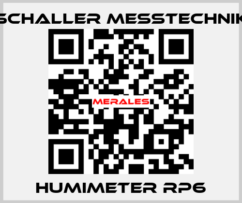 Humimeter RP6 Schaller Messtechnik