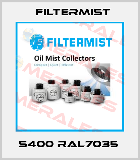 S400 RAL7035  Filtermist