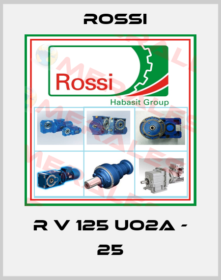 R V 125 UO2A - 25 Rossi