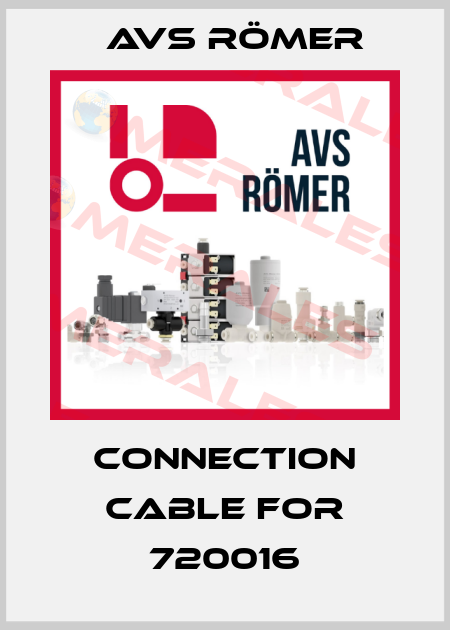 Connection cable for 720016 Avs Römer