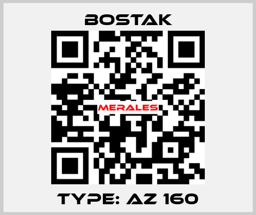 Type: AZ 160 Bostak