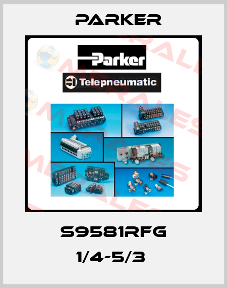 S9581RFG 1/4-5/3  Parker