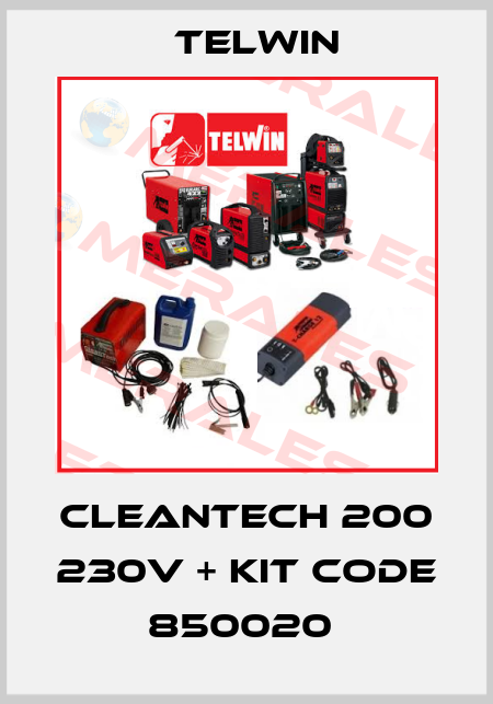 CLEANTECH 200 230V + KIT code 850020  Telwin