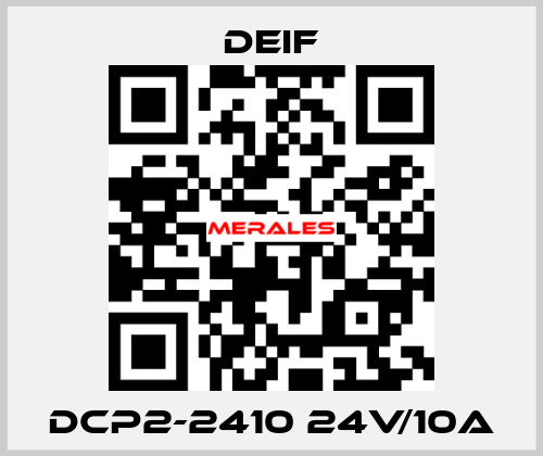 DCP2-2410 24V/10A Deif