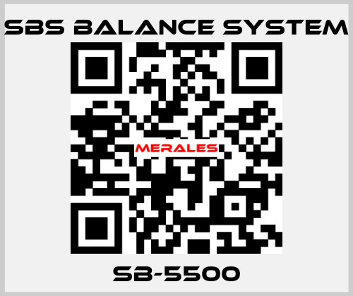 SB-5500 SBS BALANCE SYSTEM