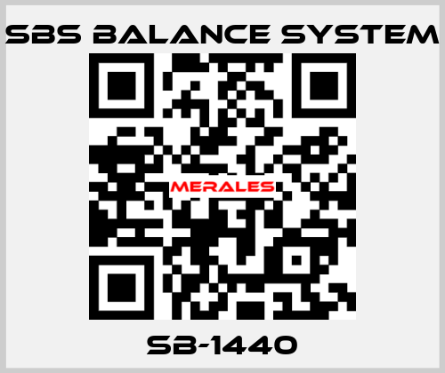 SB-1440 SBS BALANCE SYSTEM