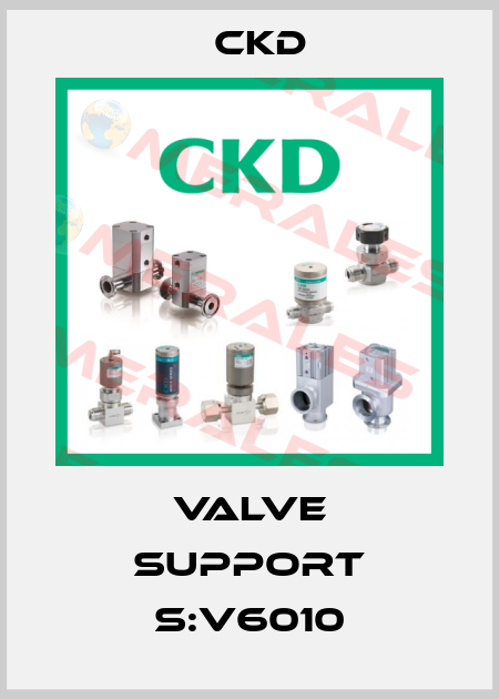 valve support S:V6010 Ckd