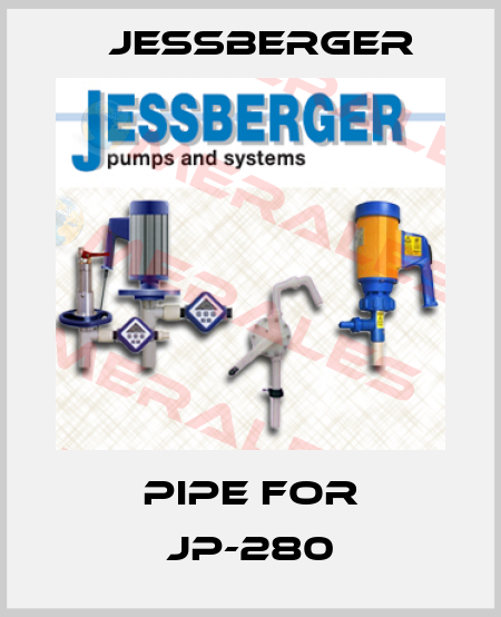 Pipe for JP-280 Jessberger