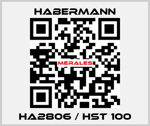 HA2806 / HST 100 HABERMANN