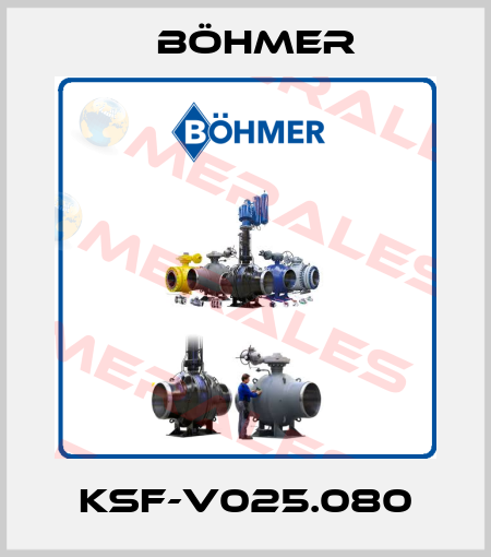 KSF-V025.080 Böhmer
