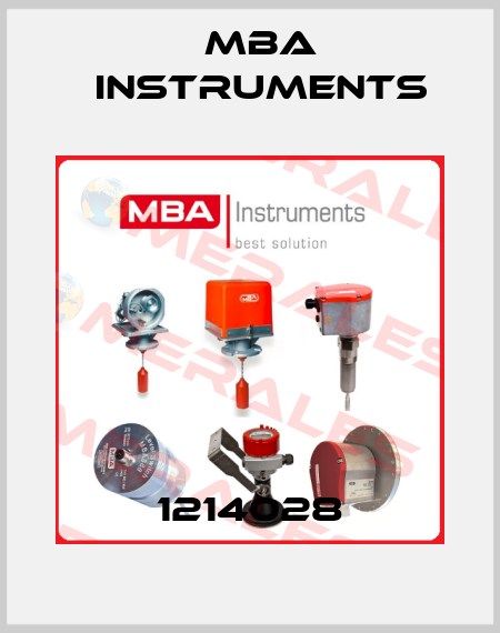 1214028 MBA Instruments