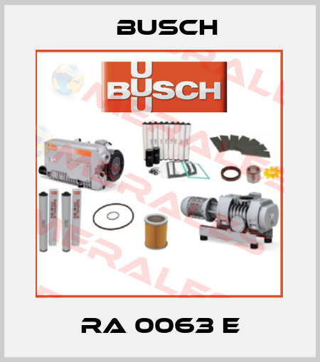 RA 0063 E Busch