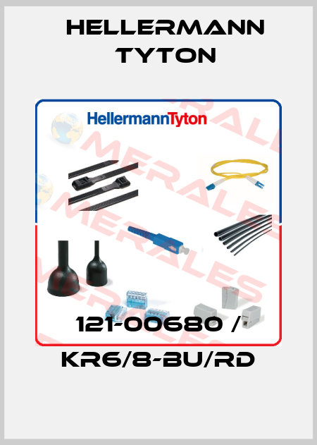 121-00680 / KR6/8-BU/RD Hellermann Tyton