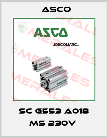 SC G553 A018 MS 230V  Asco