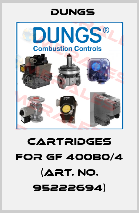 cartridges for GF 40080/4 (Art. No. 95222694) Dungs