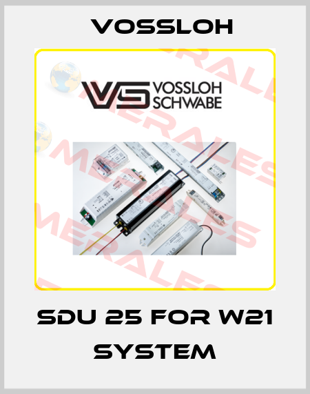 SDU 25 for W21 system Vossloh