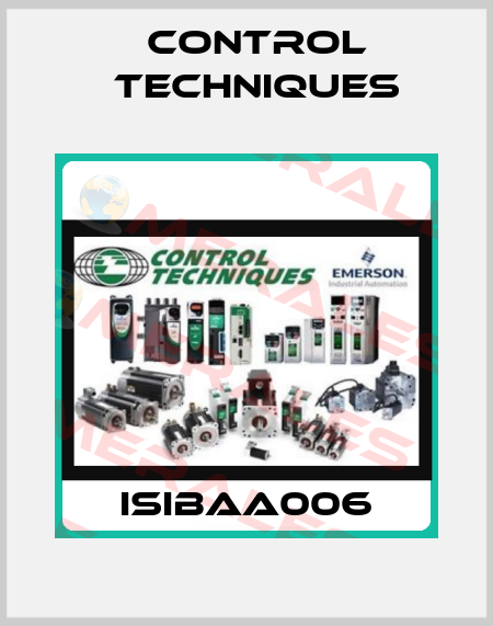 ISIBAA006 Control Techniques