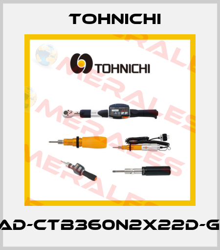 AD-CTB360N2X22D-G. Tohnichi