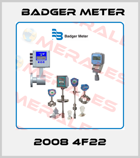 2008 4F22 Badger Meter
