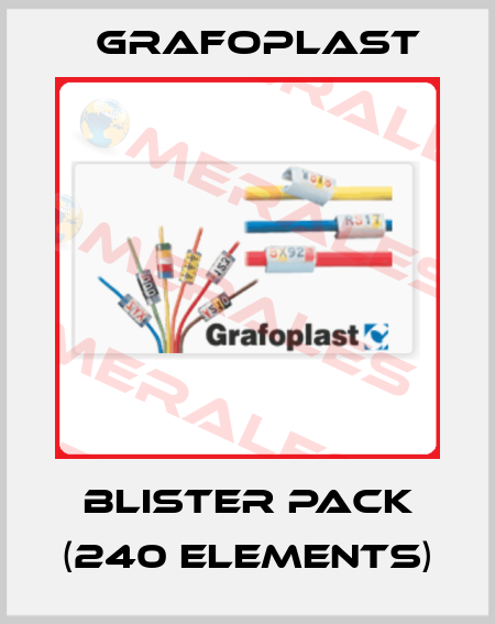 Blister Pack (240 Elements) GRAFOPLAST