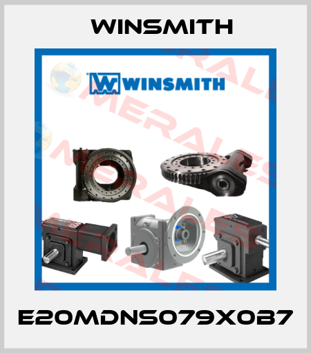 E20MDNS079X0B7 Winsmith