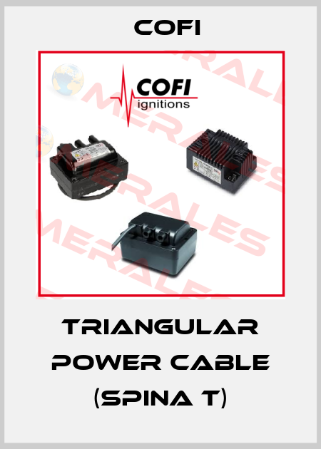TRIANGULAR POWER CABLE (SPINA T) Cofi