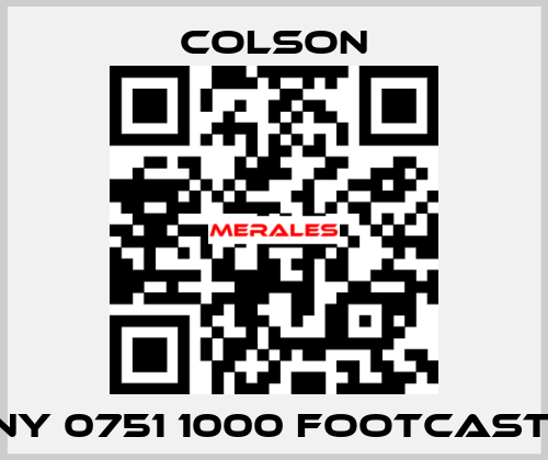 JCNY 0751 1000 FOOTCASTER Colson