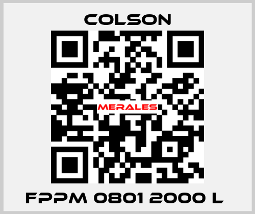 FPPM 0801 2000 L  Colson
